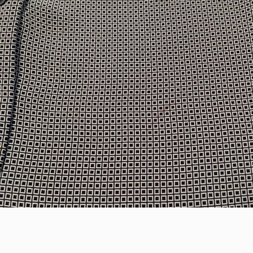 Linda ALLARD Ellen Tracy Grid Print Button Up Blouse - Picture 5 of 5